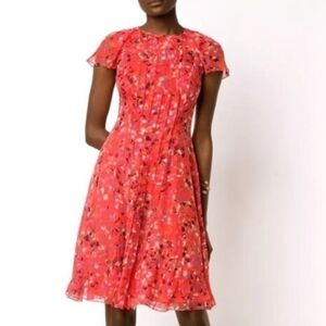 Carolina Herrera Silk Print Dress